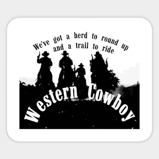 Cowboy Sticker